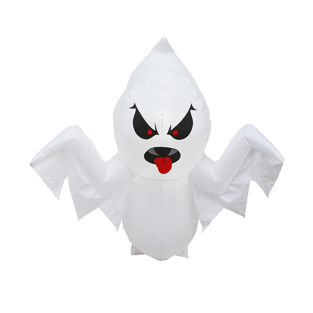 100cm  Halloween inflatables decorations outdoor ghost broke out from window （built-in led）