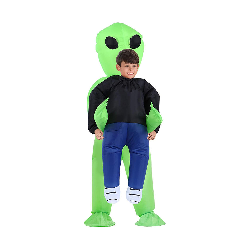 Decalare inflatable alien costume for adults,alien funny blow up costumes（adult size）